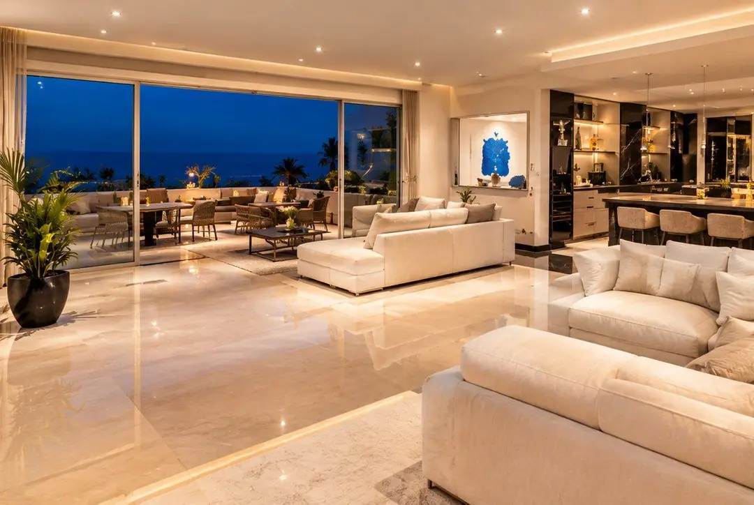Spacious living areas